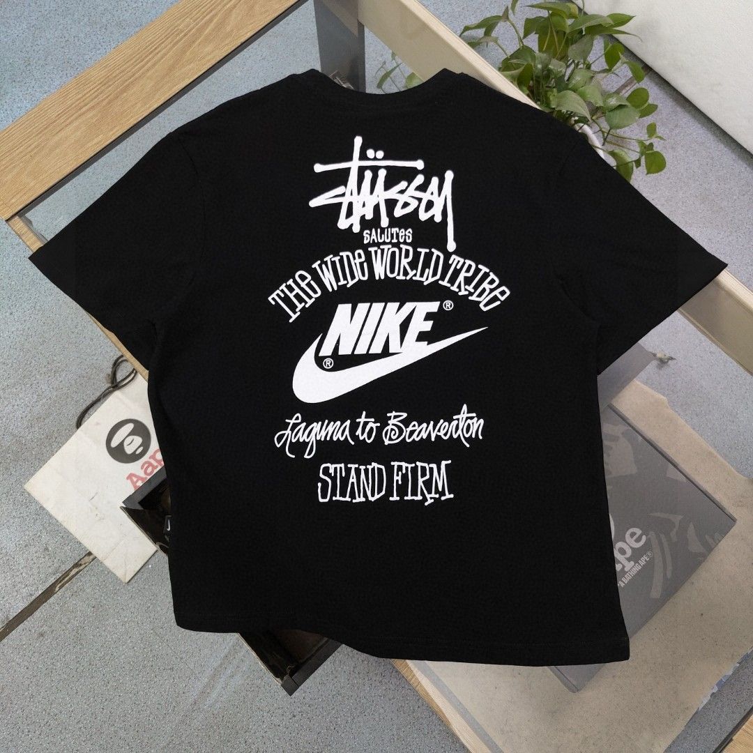 Stussy 春夏ファッション 刺繍パターン 文字 ロゴ プリント