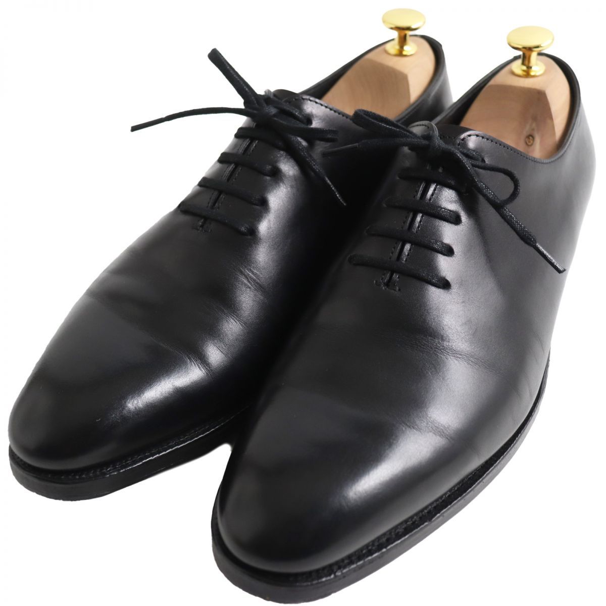 美品○定価375100円 JOHN LOBB ジョンロブ MARLDON/マールドン 7000ラスト ホールカット レザーシューズ 黒 7  イングランド製 メンズ - メルカリ