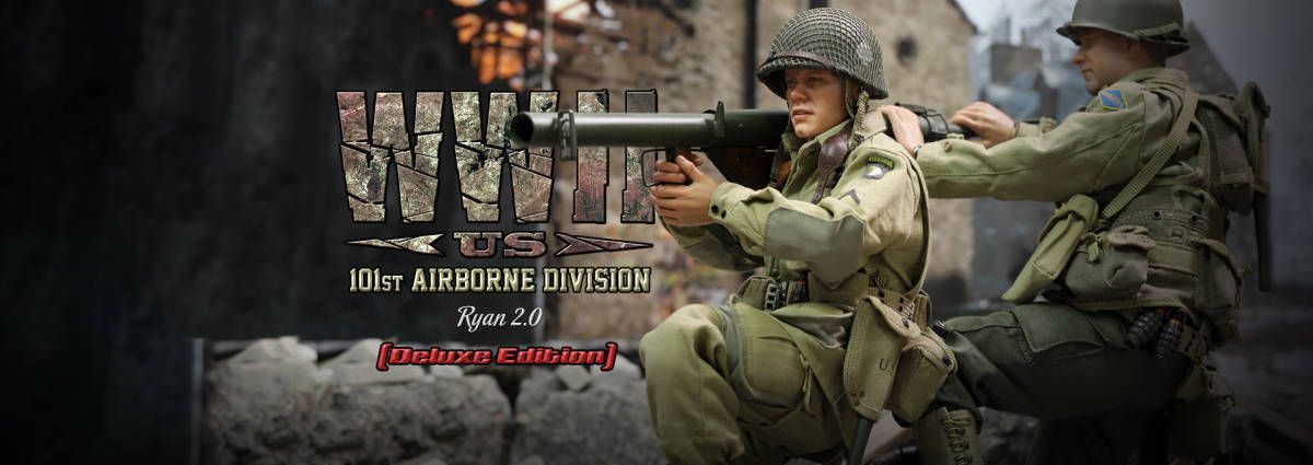 DID 1/6 WW2 US 第101空挺師団 ライアン一等兵 2.0 DX.Ver A80161S