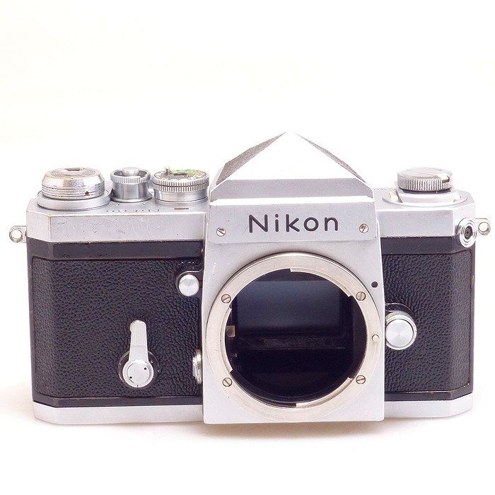 ☆完全動作☆腐食なし！ニコン　Nikon F　アイレベル　シルバー　＃172 中古】(ニコン) Nikon F アイレベル シルバー｜ナニワグループ