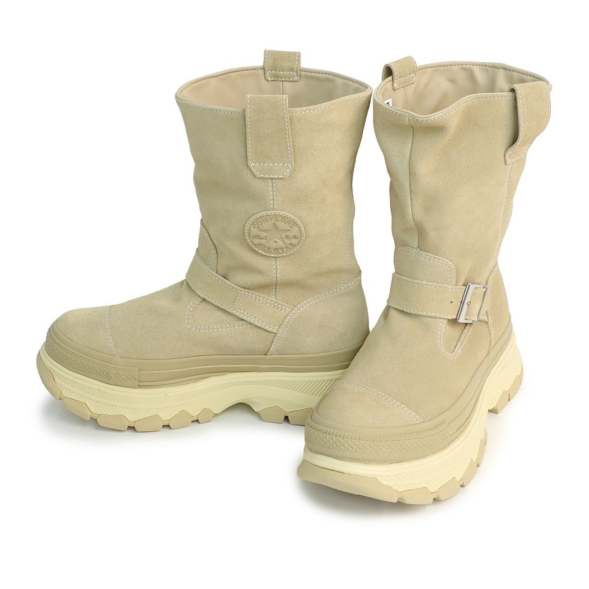 コンバース CONVERSE ブーツ 厚底 オールスター トレックウエーブ ウエスタンブーツ HI サンド ALL STAR TREKWAVE WESTERNBOOTS