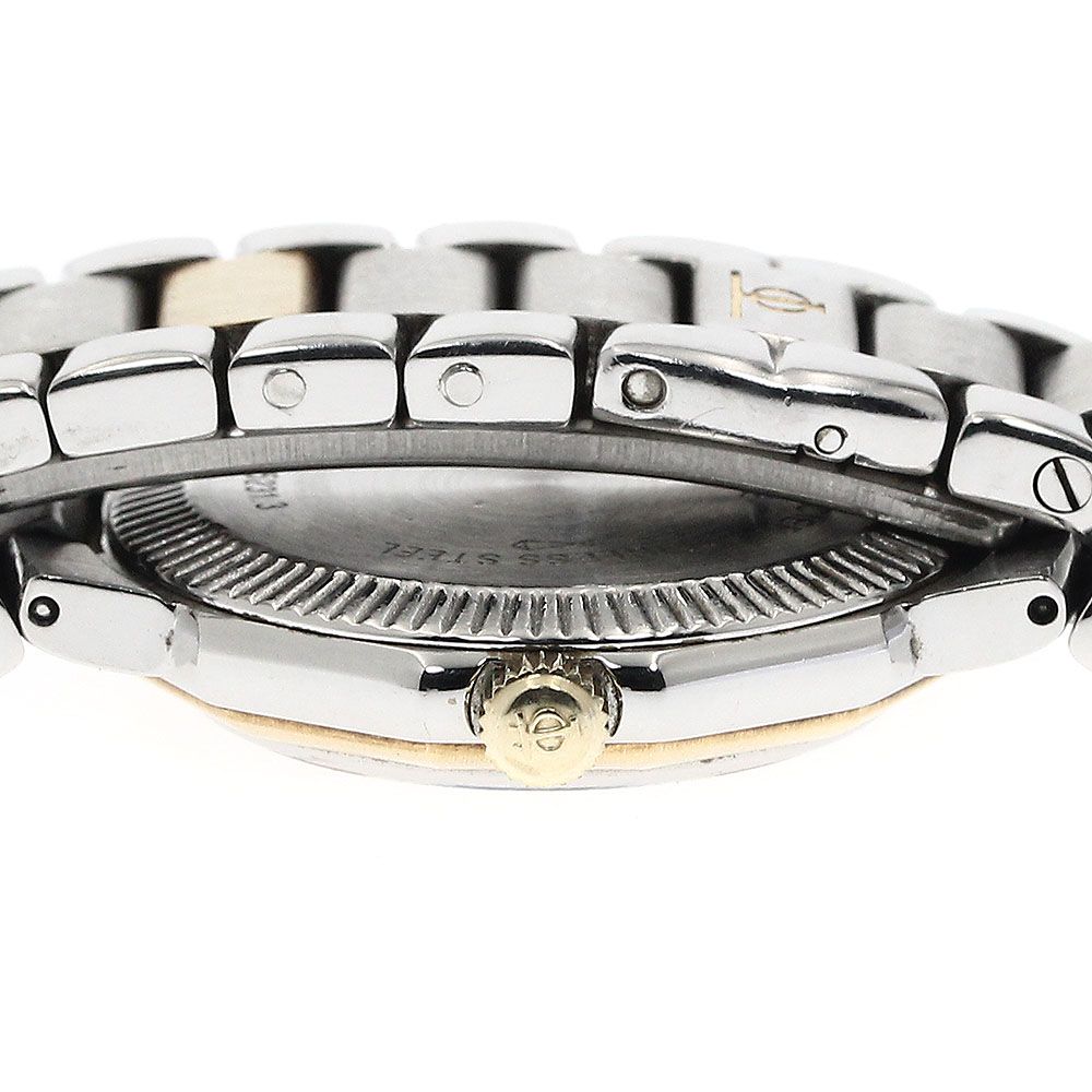 エルメス ラリー クォーツ レディース 腕時計 コンビ 白文字盤 純正SS