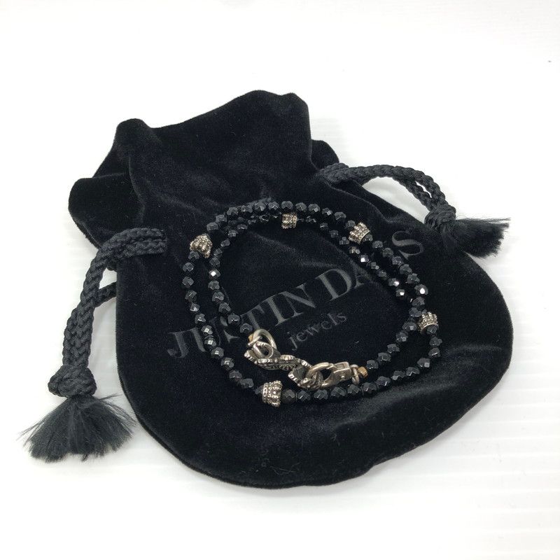 JUSTIN DAVIS BLACK SERPENT CROWN ブレスレット