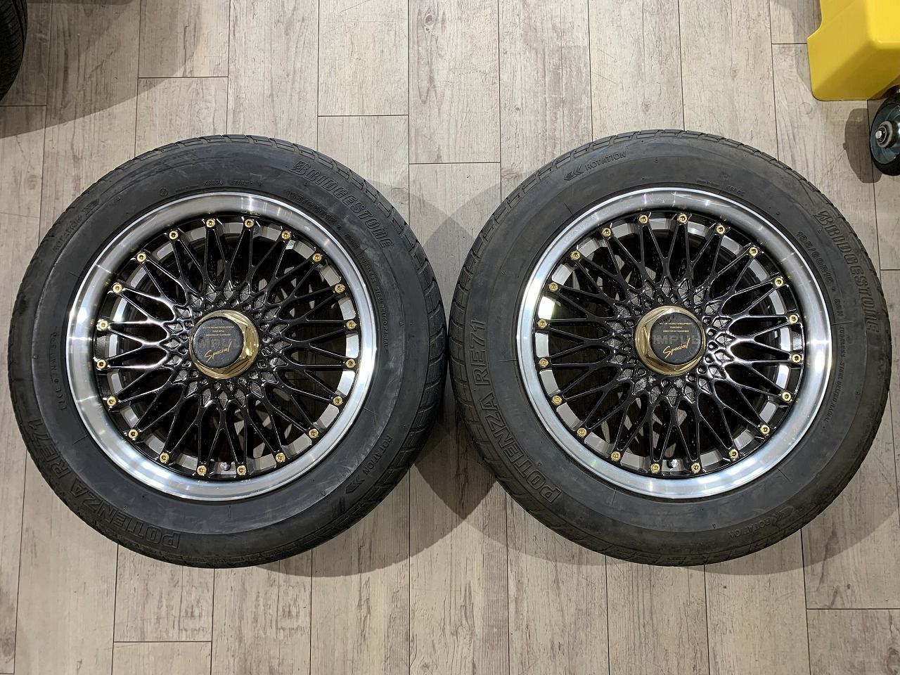 2306013】【当時物】希少 IMPUL Special メッシュ ホイール 15インチ