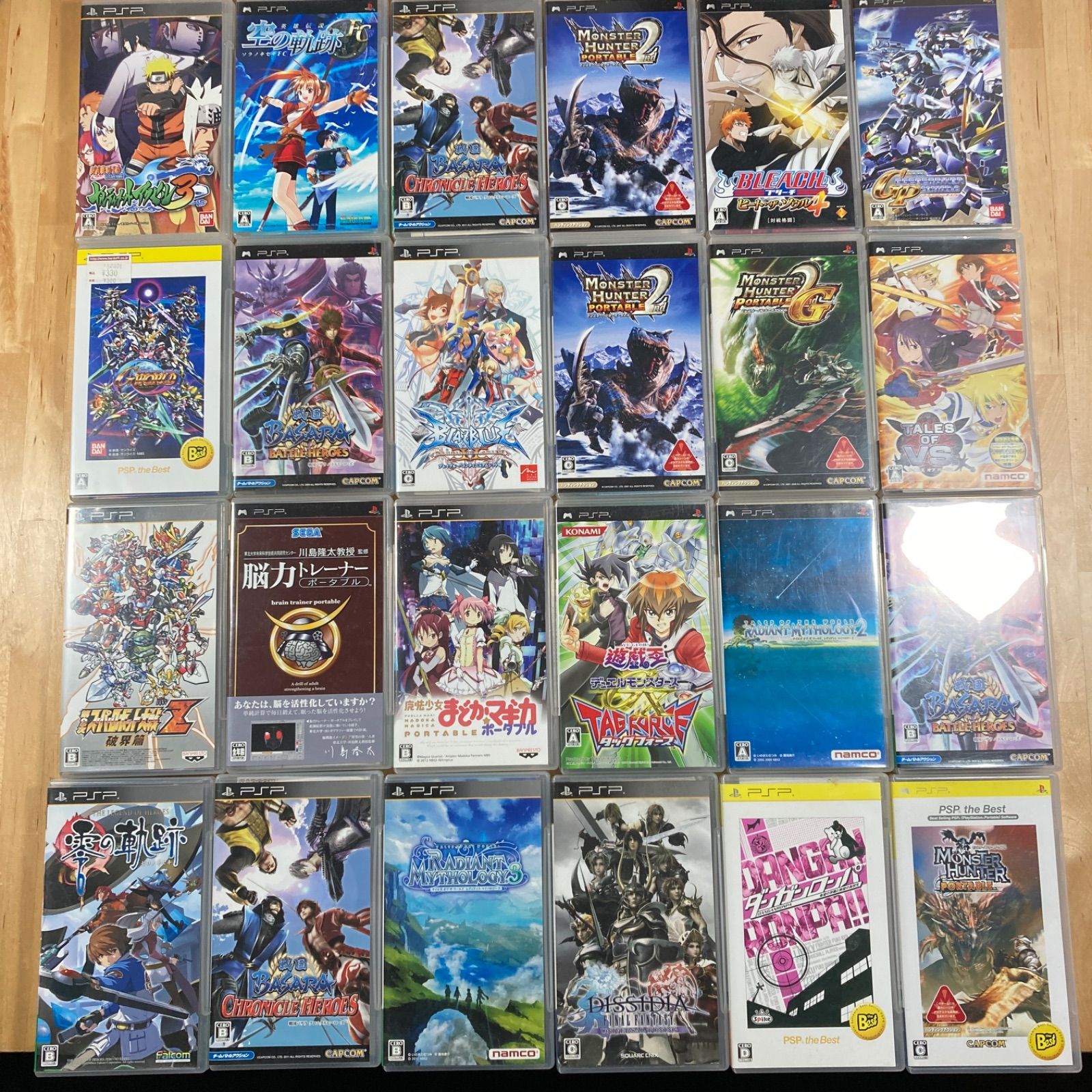 PSP カセット まとめ売り（PSP本体 ソフト まとめ売り （PSP