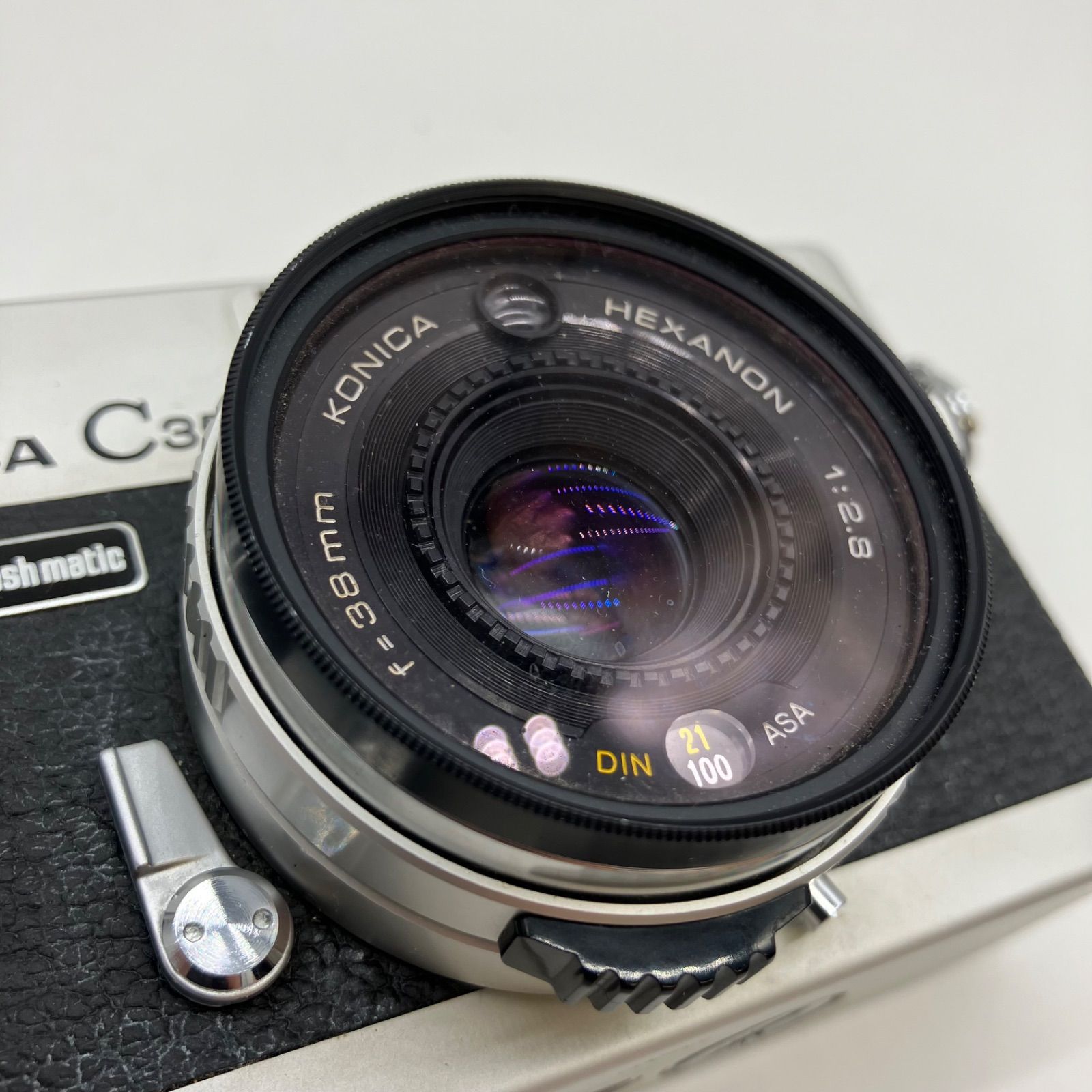 動作未確認】KONICA C35 フィルムカメラ - メルカリ