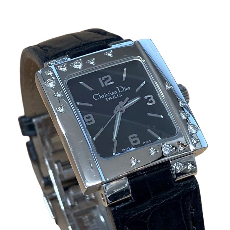 ディオール リヴァ ダイヤベゼル 腕時計 ウォッチ 腕時計