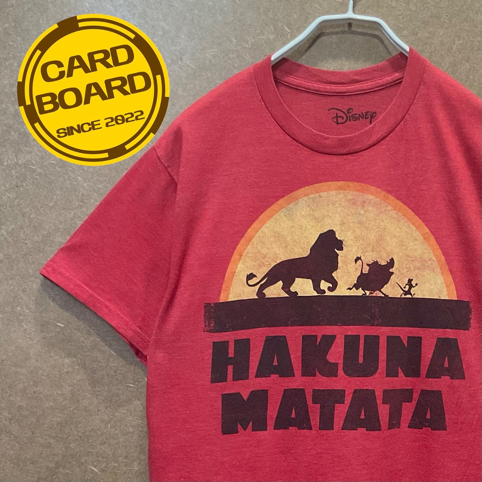 US古着 ライオンキングLION KING ディズニーDisney ハクナ・マタタ 