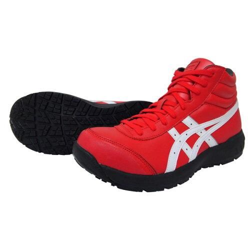 2営業日で発送 ASICS アシックス アシックス ウィンジョブCP701 クラシックレッドXホワイト 25.5cm