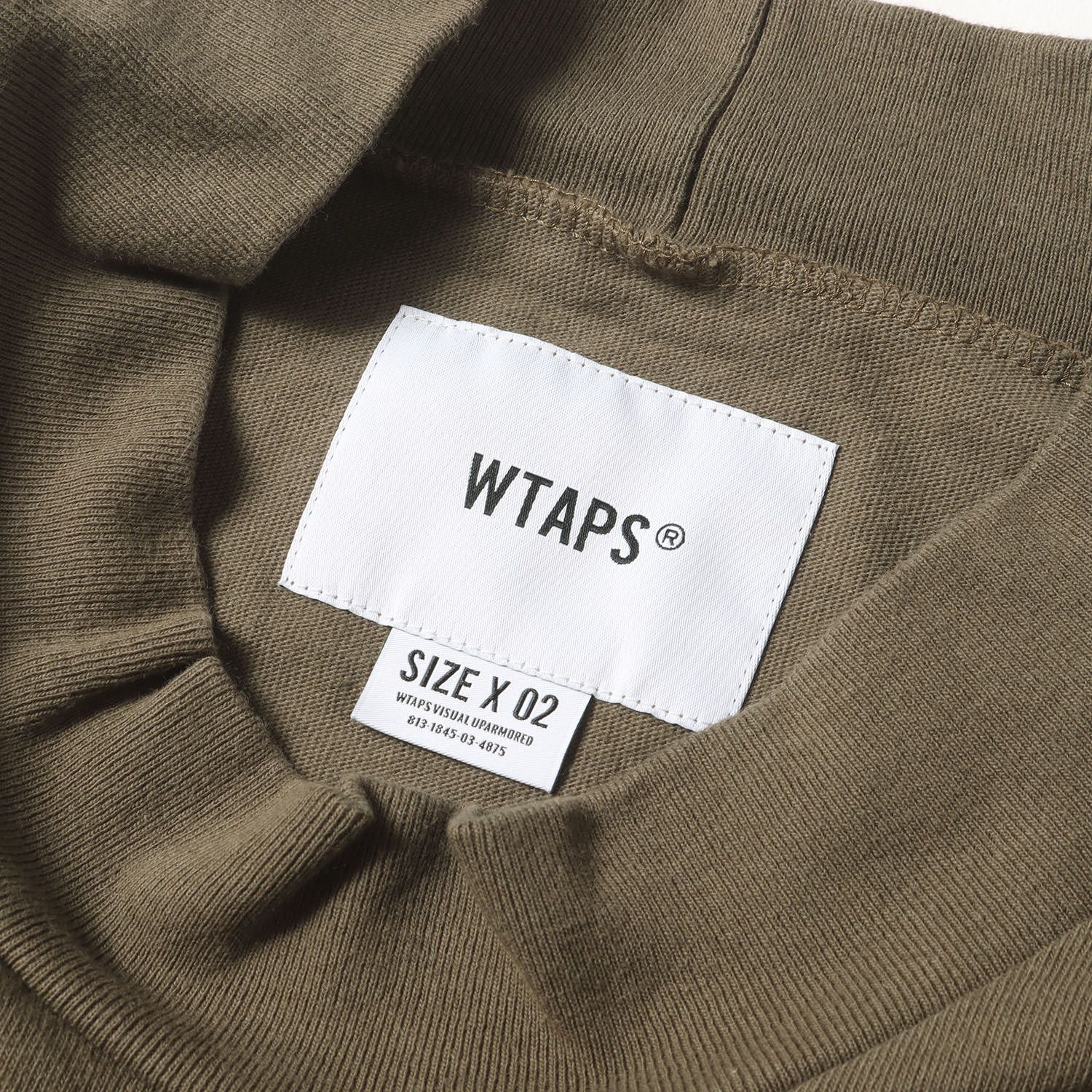 美品】WTAPS ダブルタップス Tシャツ オリーブドラブ サイズ:M