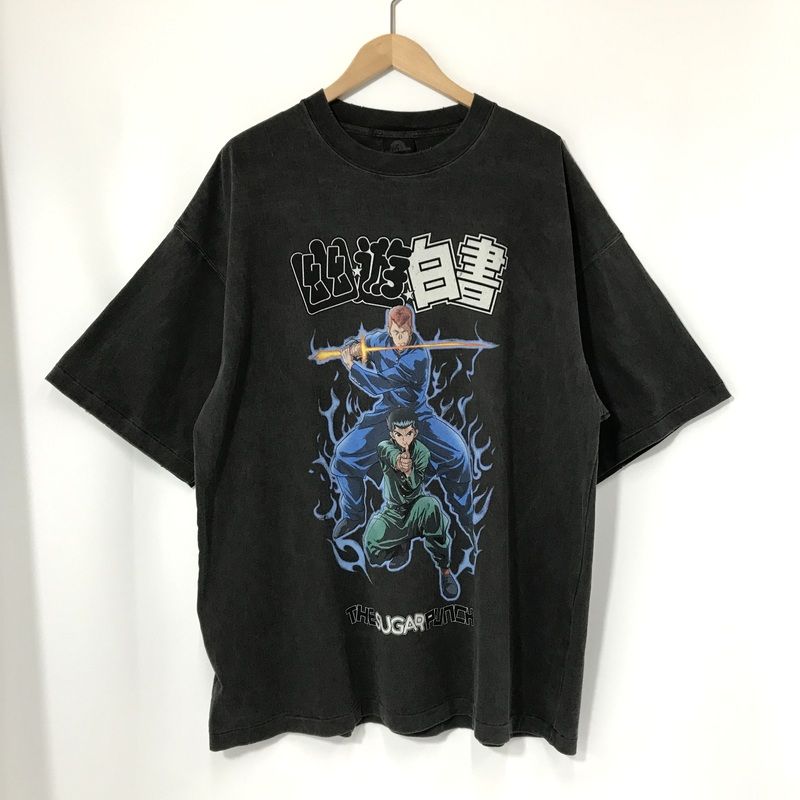 THESUGARPUNCH ザシュガーパンチ Tシャツ 幽遊白書 半袖 TYUM24AM001