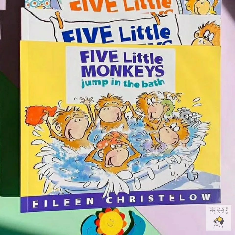 B53音源ありFive Little Monkeys 英語絵本　おうち英語　洋書 B53音源ありFive Little Monkeys 英語絵本 おうち英語 洋書 Five