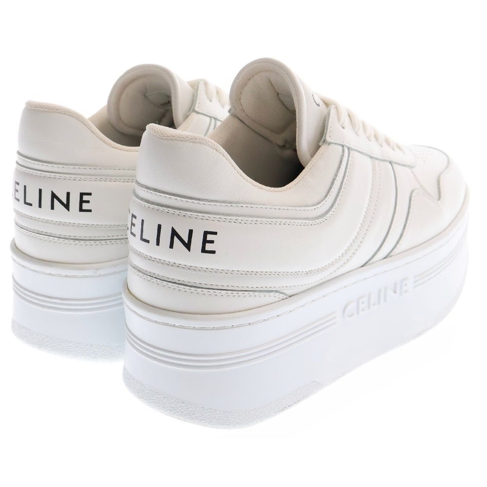 CELINE (セリーヌ) ブロック ウェッジアウトソール ロゴミッド