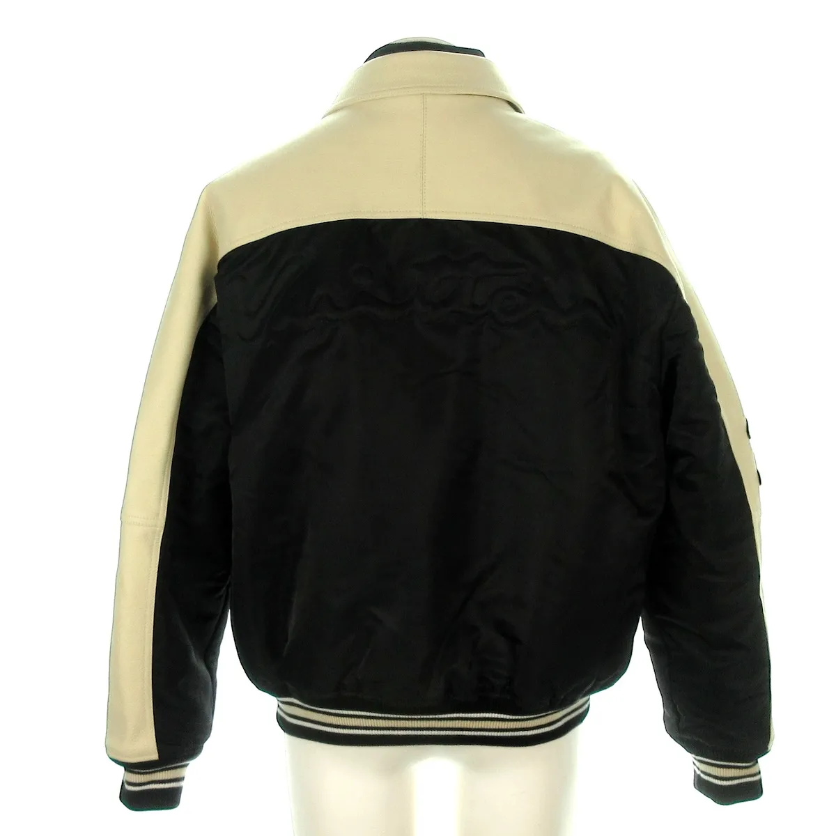 極美品□ルイヴィトンガストンVブルゾンスタジャンVロゴブラックM