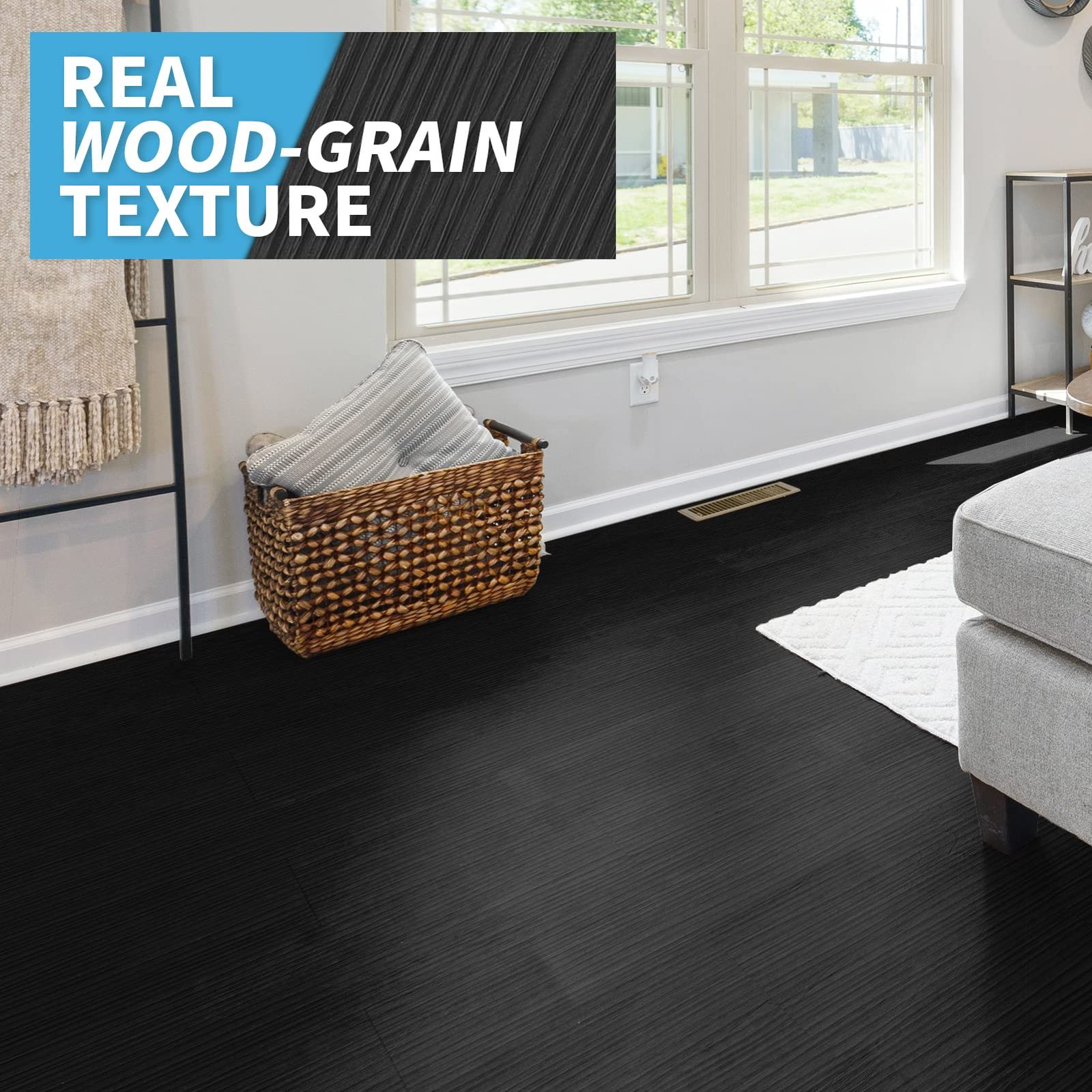 Art3d フロアタイル木目 置くだけ フロア シート 接着剤不要 防水 フロリン 賃貸 玄関 キッチン はがせる DIY 床材 - 36枚 | 約3畳分 91x15 CM 型番 209 HRDEVELOPMENT_JP