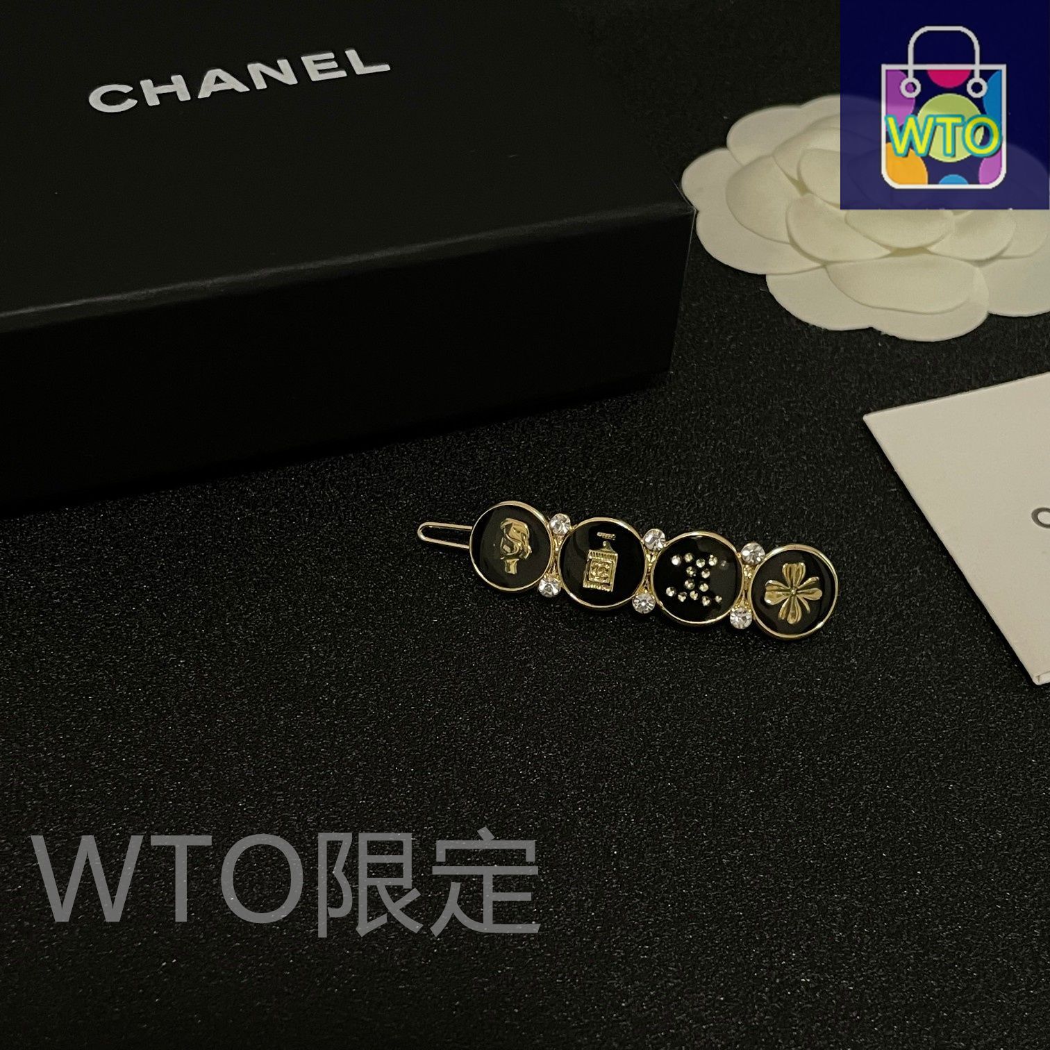 CHANEL★ヘアピン★レア美品⭐︎最終値下げ 今日特価】CHANEL 最新モデル ヘアピン レディース ファッション