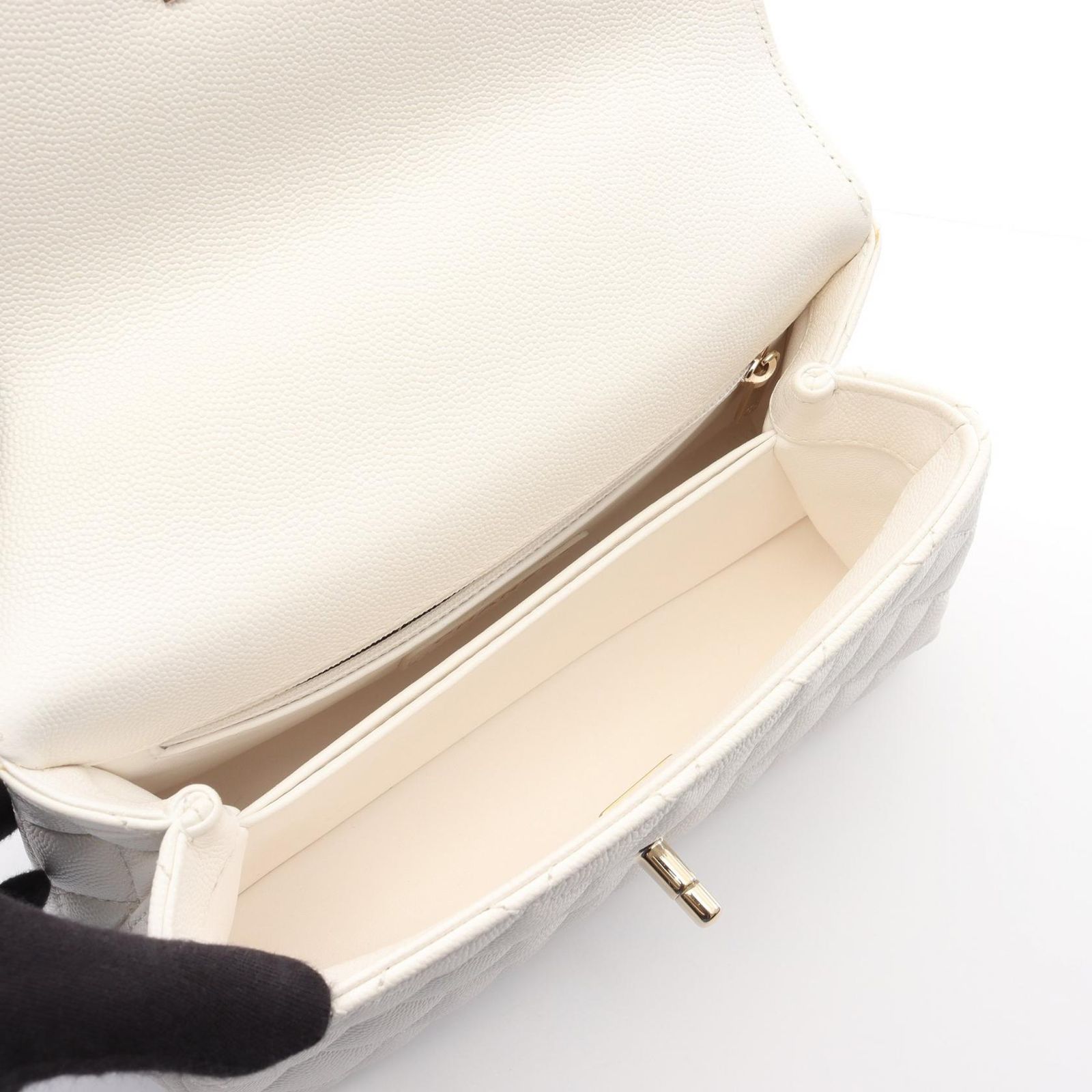 シャネル CHANEL ハンドバッグ ココハンドル フラップ マトラッセ