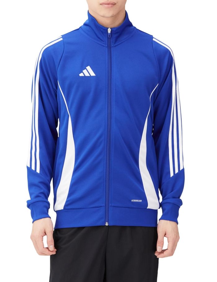 【新品・2営業日で発送】ADIDAS アディダス 41_TIRO24トレーニングJKT (HAS91) 色 : チームROYBLU／WH サイズ : J／M 