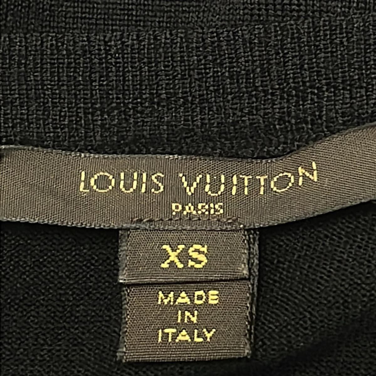 【質コニシ】【Louis Vuitton/ルイ・ヴィトン】カーディガン レディース 黒 ブラック 薄手 サイズS CA36929【送料込み】l0652m 質コニシ】【Louis Vuitton/ルイ・ヴィトン】カーディガン