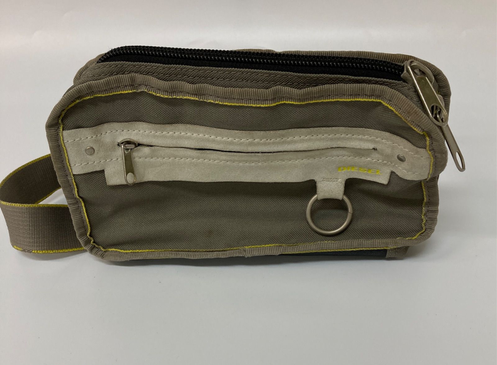 DIESEL ディーゼル バッグ クロスボディバッグ ウエストバッグ グレー KB55