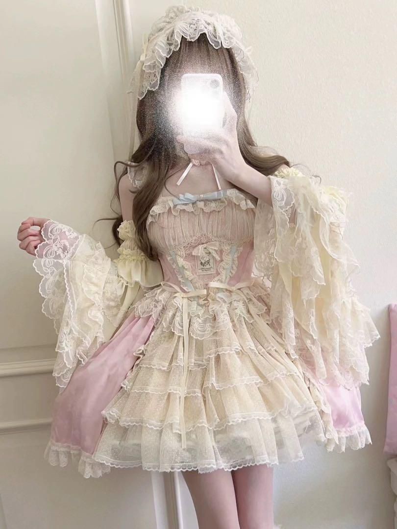 ロリータワンピース ドレス感満載