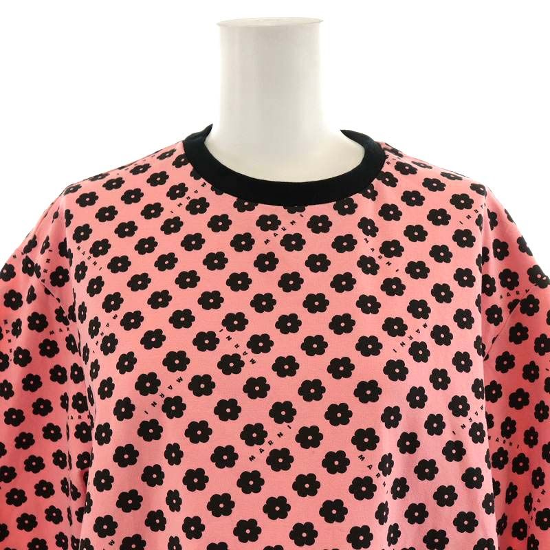 【MARNI】花柄 ひざ丈ワンピース マルニ MARNI ワンピース ひざ丈 半袖 花柄 ロゴ 14 150cm