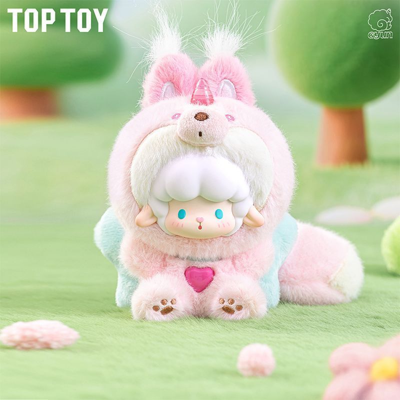 TOPTOY 巻巻羊大尾巴働物連萌 シークレット 新品 TOPTOY 巻巻羊大尾巴働物連萌 シリーズ ぬいぐるみ
