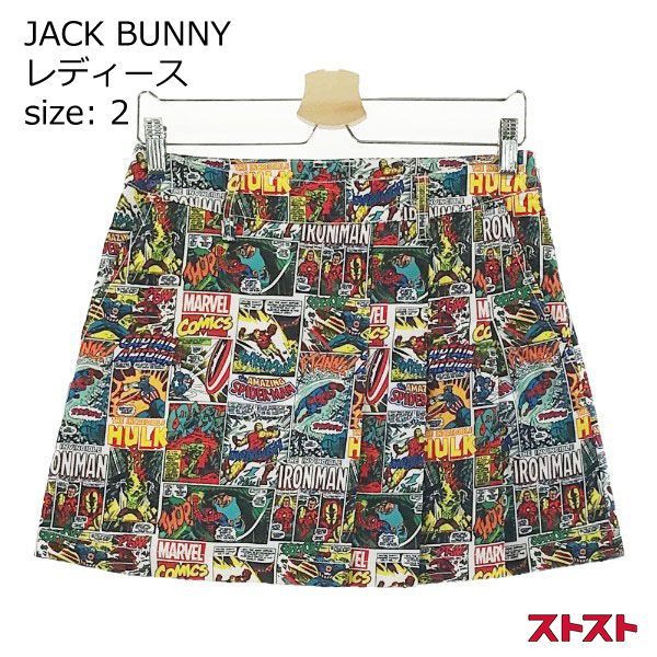 JACK BUNNY ジャックバニー ×MARVEL COMICS インナー付スカート 2 ［240001904912］#