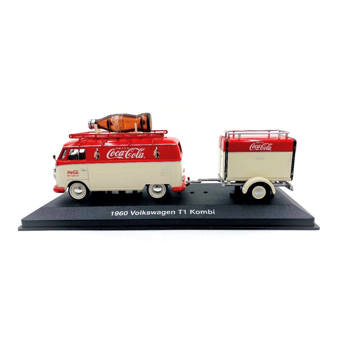 CocaColaコカコーラミニカー 1960 ワーゲンバストレーラー付 1/43