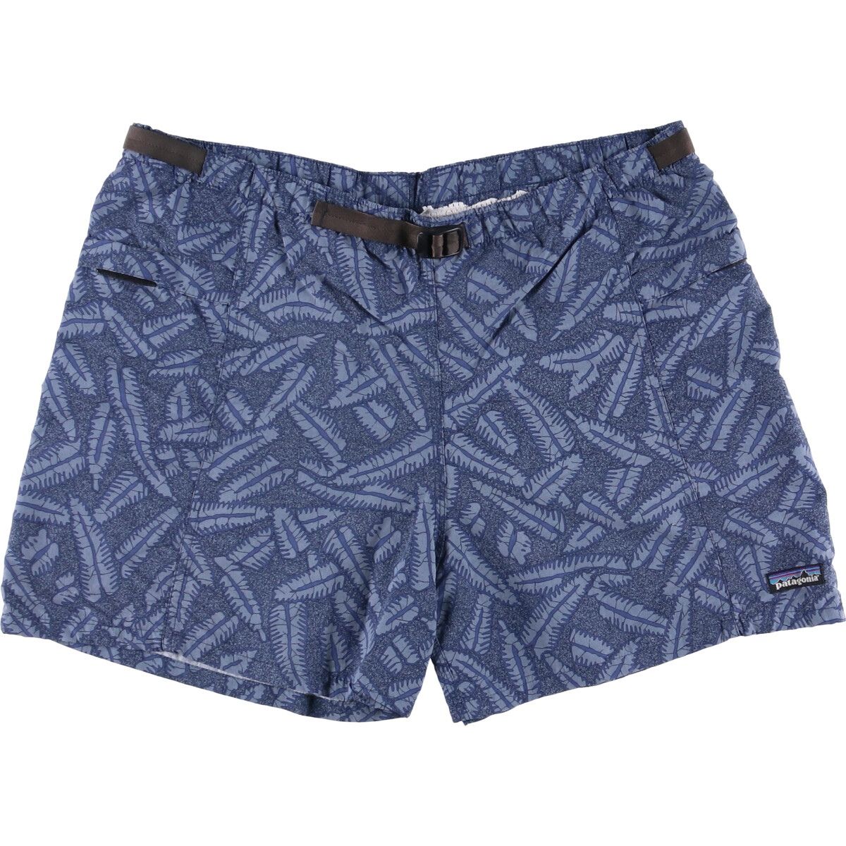 古着 パタゴニア Patagonia 総柄 リーフ柄 スイムショーツ ショートパンツ メンズL相当|eaa581211