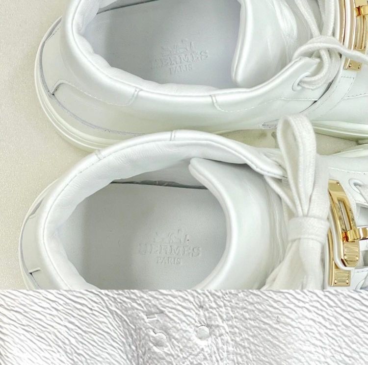 エルメス デイドリーム ハイカットスニーカー 白 サイズ23cm NICORILABO_COM