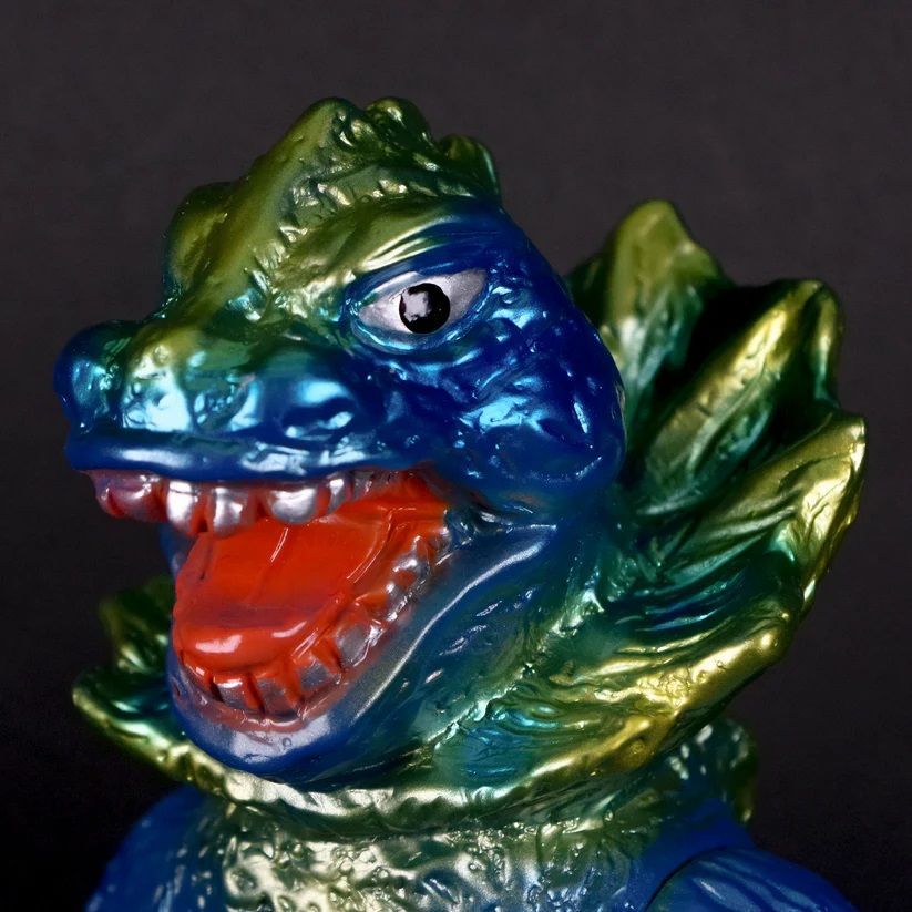 【ブルマァク】ジラース　ソフビ ブルマァク怪獣シリーズ ジラース (ブルー) ブルマァク 復刻怪獣