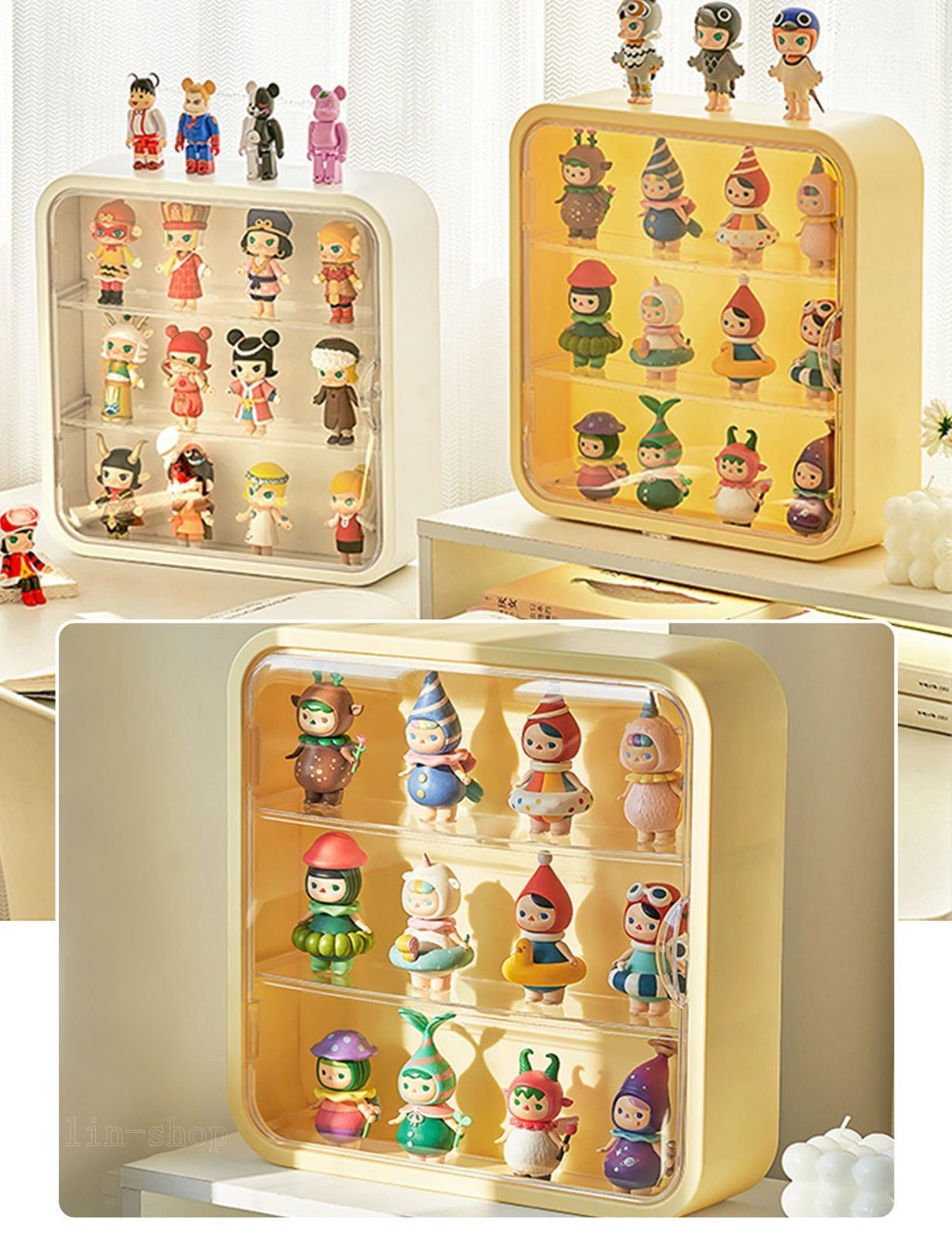 新着商品】扉付き 防塵 ディスプレイケー ディスプレイケース
