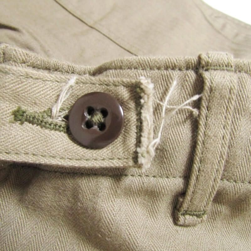 WAREHOUSE ウエアハウス HBT ベイカーパンツ Lot.1086 HBT MILITARY PANTS ヘリンボーンツイル OD グリーン 29 27107093