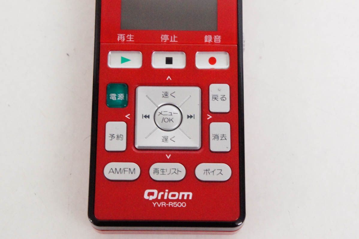 中古】C 山善 Qriomキュリオム ラジオボイスレコーダー YVR-R500