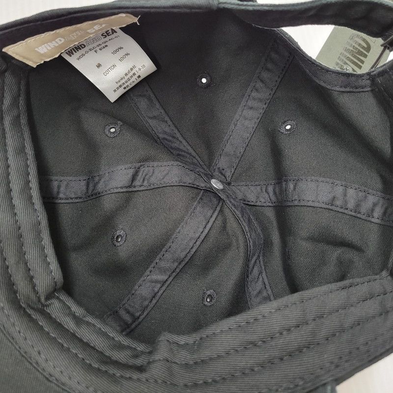 【新品未使用】WIND AND SEA 黒 キャップ Fサイズ snow peak x WDS GORE-TEX(R) Rain Cap（キャップ）｜WIND AND