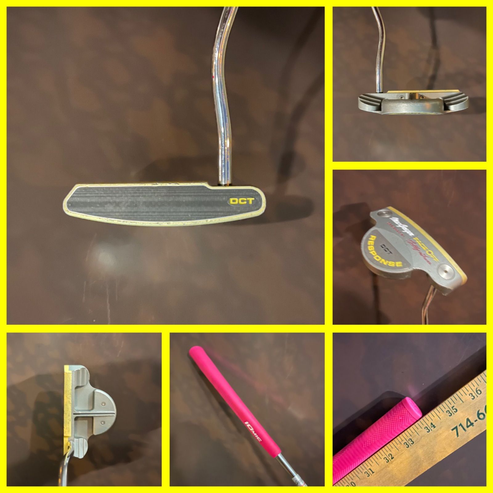 57-2610-P グリップ 再入荷 み パター マグレガ ボビーグレース DCT 34インチ 構えやすくて転がり抜群 グリップはIOMICです