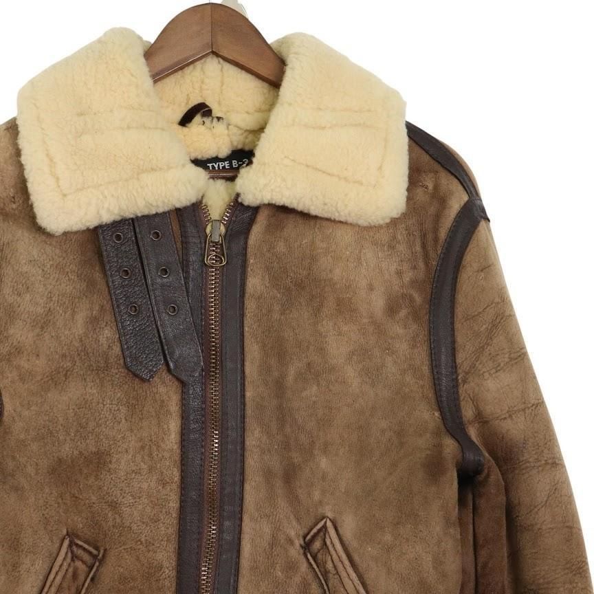 TYPE B-3 SCHOTT フライトジャケットリアルムートン