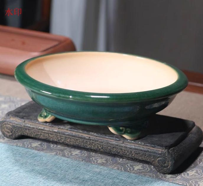 黄段泥 三角三脚紫砂盆 盆栽鉢 植木鉢 小品盆栽鉢 大品盆栽鉢 三本足鉢 盆栽鉢 植木鉢 小品盆栽鉢 大品盆栽鉢 黄段