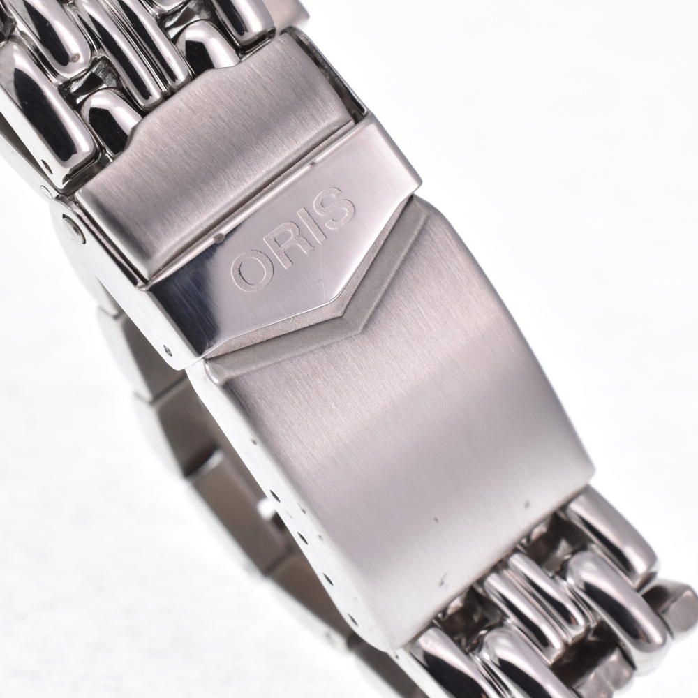 オリス ORIS 7480 ビッククラウン デイト SS 自動巻き メンズ