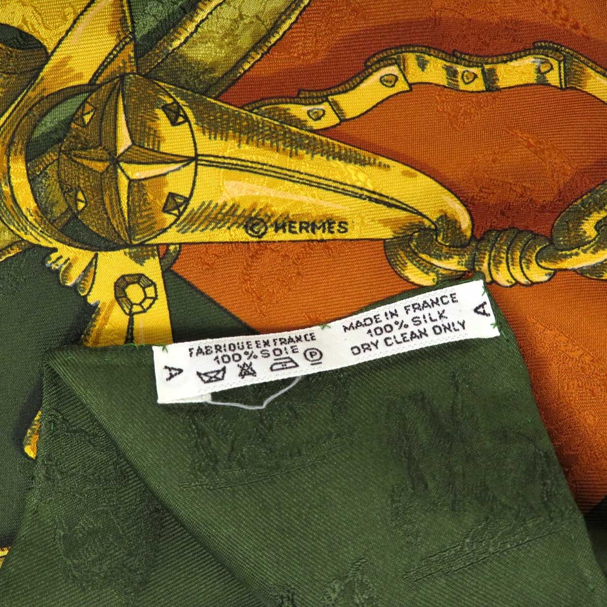 小物 HERM`ES HERMES エルメス カレ90 L'INSTRVCTION DV ROY 帝王学