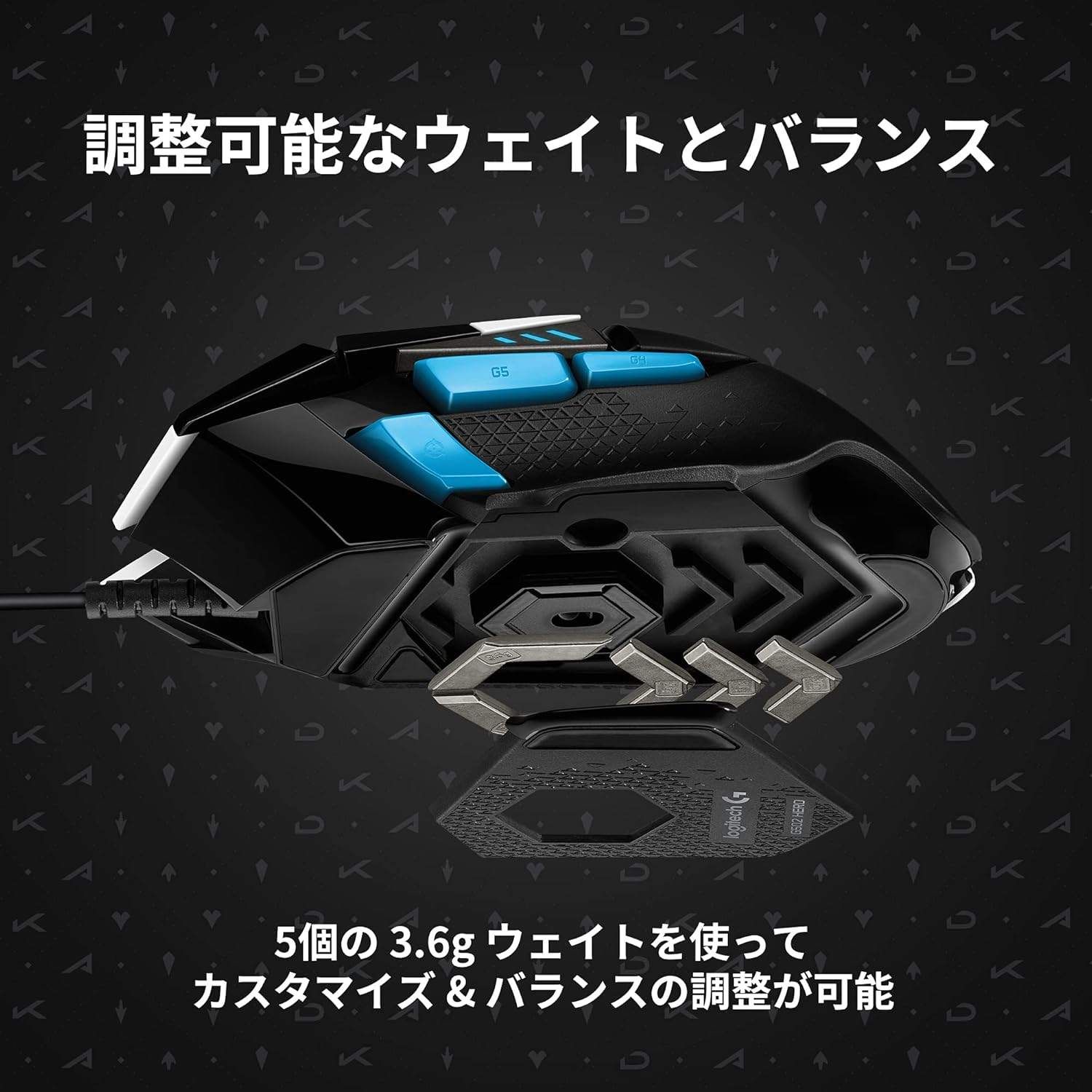 Logicool G ロジクール G G502 LoL K/DA 有線 ゲーミングマウス (セ 