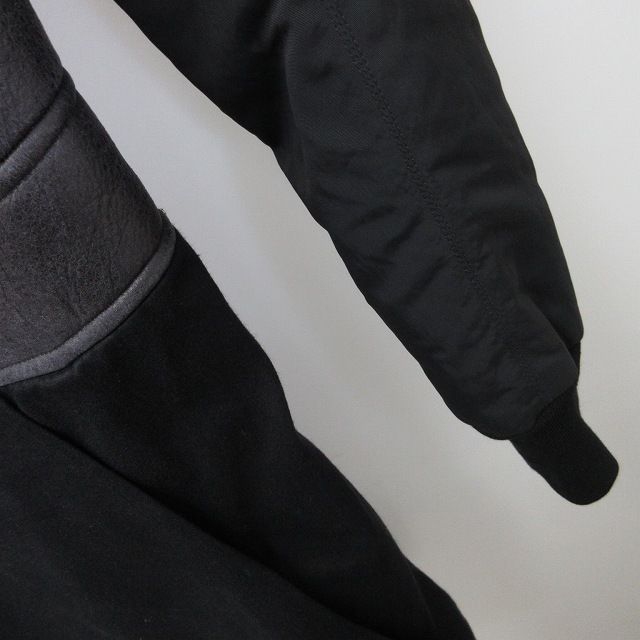 Rick Owens ブラック　レザージャケット　ムートン ムートン RICK OWENS(リックオウエンス) - 海外通販のBUYMA