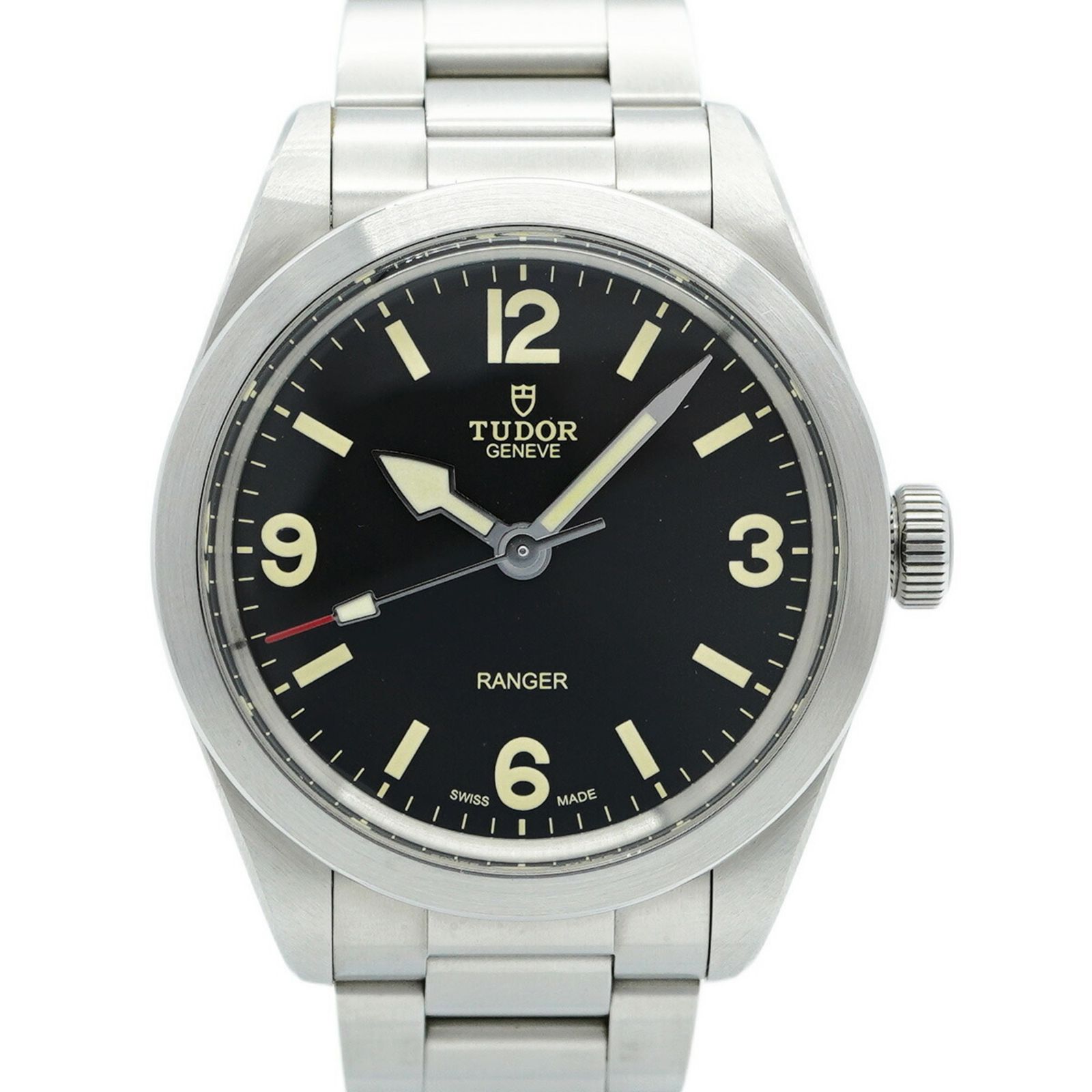 チュードル レンジャー 79950 黒文字盤腕時計 メンズ