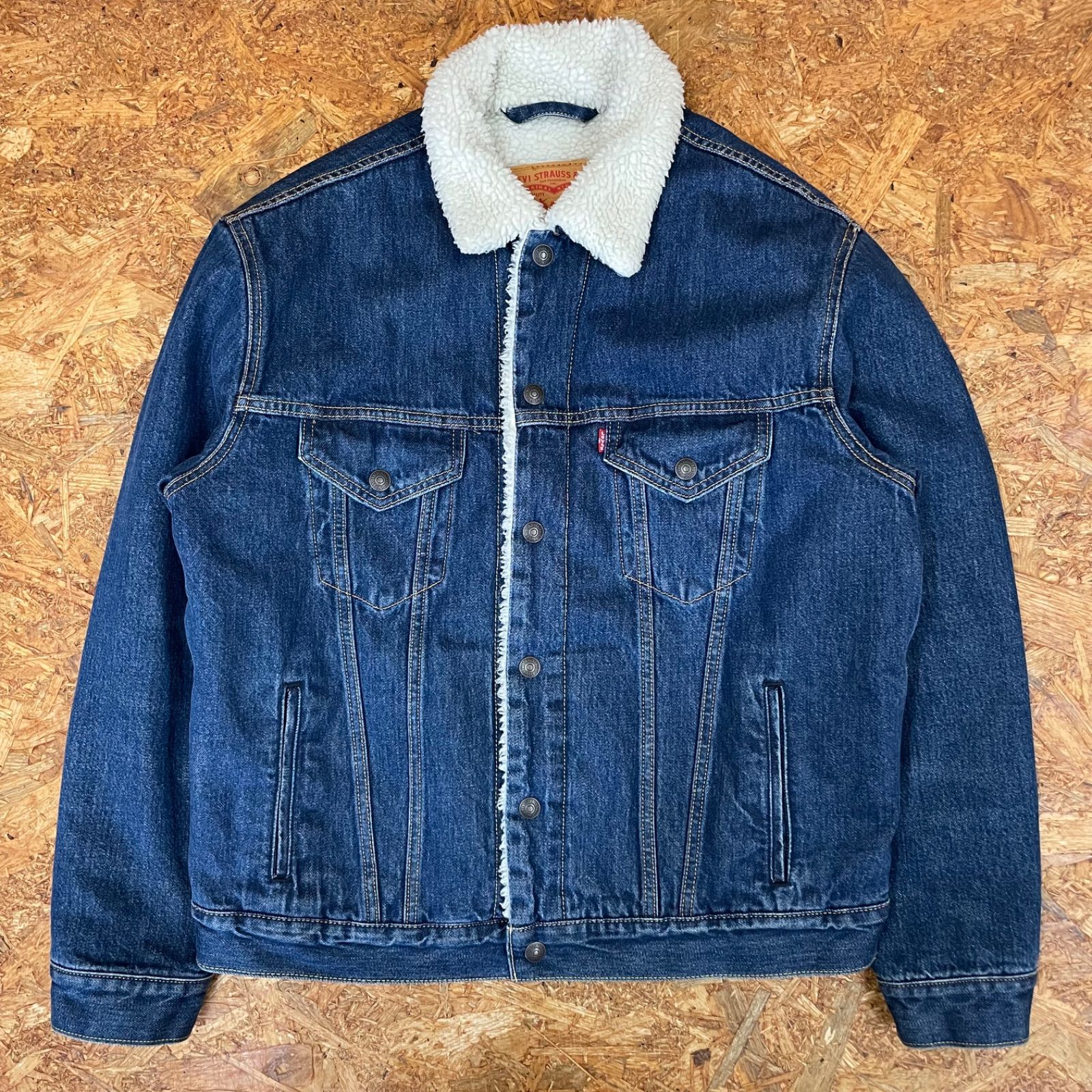 LVC LEVIS VINTAGE CLOTHING ボアデニムジャケット M リーバイス 