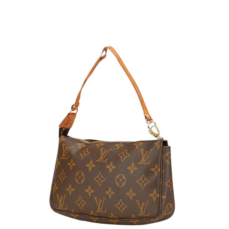 【美品】LOUIS VUITTON アクセソワール モノグラム [M51980] LOUIS VUITTON】【別売りショルダーストラップ付】ルイヴィトン
