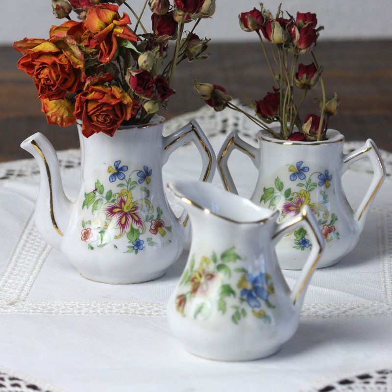 カトレーヌメミ ビンテージアイアンフロアーランプ2本セット50000円