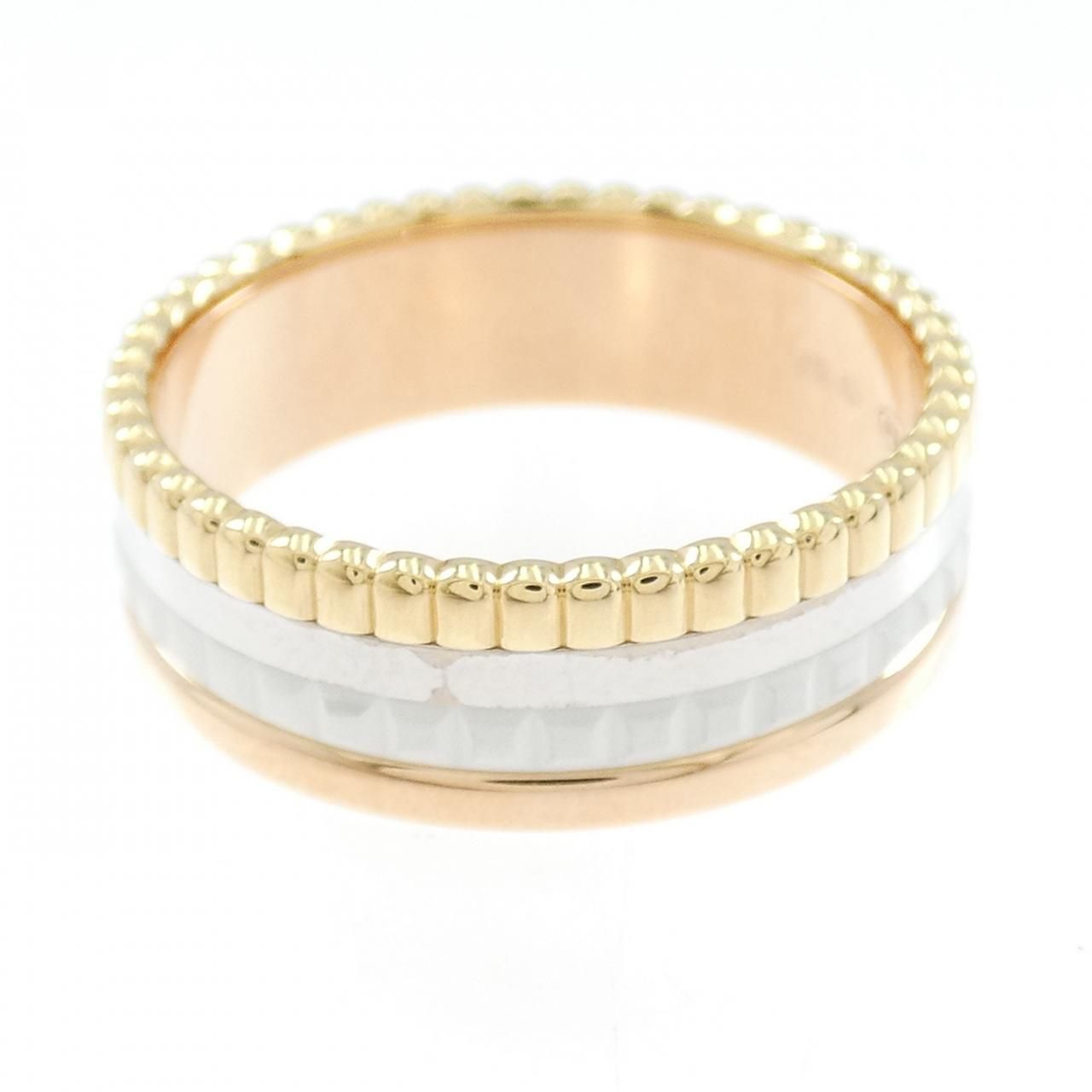 ブシュロン キャトル ホワイト スモール リング