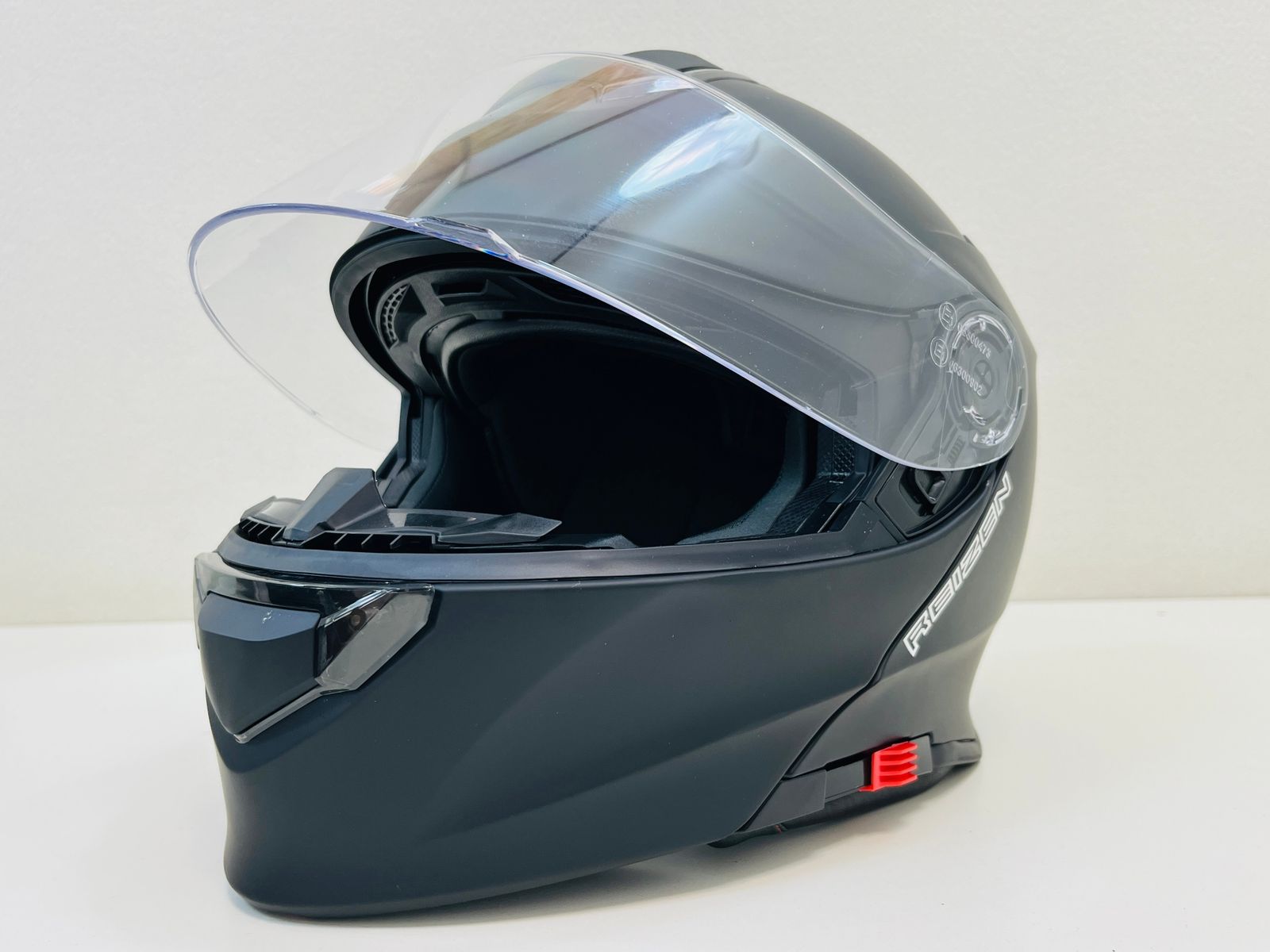 中古 リード工業(LEAD) バイク用 システムヘルメット REISEN レイゼン LLサイズ 61-62cm マットブラック インナーシールド搭載  ツーリング フリップアップ 防風 二輪車用 - メルカリ