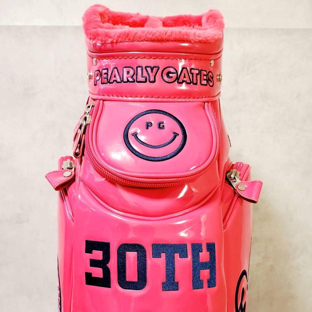 PEARLY GATES 30TH ゴルフバッグ ピンク 希少・激レア】パーリーゲイツ